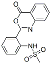 N-[2-(4-oxo-4H-3,1-benzoxazin-2-yl)phenyl]methanesulphonamide CAS#: 40144-33-0