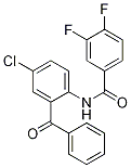 N-(2-Benzoyl-4-chlorophenyl)-3,4-difluorobenzaMide CAS#: 312923-12-9