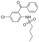 N-(2-Benzoyl-4-chlorophenyl)butane-1-sulfonaMide CAS#: 392305-35-0