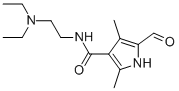 N-(2-(Diethylamino)ethyl)-5-formyl-2,4-dimethyl-1H-pyrrole-3-carboxamide CAS#: 356068-86-5