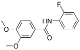 N-(2-FLUORO-PHENYL)-3,4-DIMETHOXY-BENZAMIDE CAS#: 312734-34-2