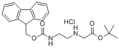 N-[2-(FMOC-AMINO)-ETHYL]GLYCINE TERT-BUTYL ESTER HYDROCHLORIDE CAS#: 169396-88-7