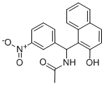 N-[(2-HYDROXY-NAPHTHALEN-1-YL)-(3-NITRO-PHENYL)-METHYL]-ACETAMIDE CAS#: 332174-58-0