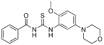 N-(2-Methoxy-5-MorpholinophenylcarbaMothioyl)benzaMide CAS#: 383870-86-8