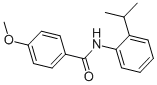 N-(2-isopropylphenyl)-4-methoxybenzamide CAS#: 353783-74-1
