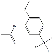 N-[2-methoxy-5-(trifluoromethyl)phenyl]acetamide CAS#: 40622-64-8