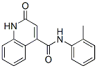 N-(2-methylphenyl)-2-oxo-1H-quinoline-4-carboxamide CAS#: 171204-22-1