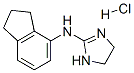 N-(2,3-dihydro-1H-inden-4-yl)-4,5-dihydro-1H-imidazol-2-amine monohydrochloride CAS#: 40507-80-0