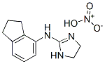 N-(2,3-dihydro-1H-inden-4-yl)-4,5-dihydro-1H-imidazol-2-amine mononitrate CAS#: 40507-86-6