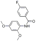 N-(2,4-DiMethoxyphenyl)-4-fluorobenzaMide, 97% CAS#: 331240-20-1