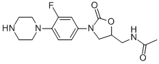 N-[[3-(3-Fluoro-4-(piperazin-1-yl)phenyl)-2-oxooxazolidin-5-yl]methyl]acetamide CAS#: 154590-43-9