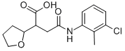 N-(3-CHLORO-2-METHYL-PHENYL)-2-(TETRAHYDRO-FURAN-2-YL)-SUCCINAMIC ACID CAS#: 330466-14-3