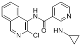 N-(3-CHLORO-4-ISOQUINOLINYL)-2-(CYCLOPROPYLAMINO)-3-PYRIDINECARBOXAMIDE CAS#: 342899-40-5
