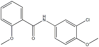 N-(3-Chloro-4-Methoxyphenyl)-2-MethoxybenzaMide, 97% CAS#: 331446-79-8