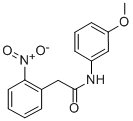 N-(3-METHOXY-PHENYL)-2-(2-NITRO-PHENYL)-ACETAMIDE CAS#: 342414-79-3