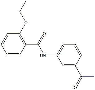 N-(3-acetylphenyl)-2-ethoxybenzamide CAS#: 312588-72-0