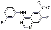 N-(3-bromophenyl)-7-fluoro-6-nitroquinazolin-4-amine CAS#: 174709-17-2