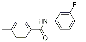 N-(3-fluoro-4-methylphenyl)-4-methylbenzamide CAS#: 328026-91-1