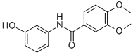 N-(3-hydroxyphenyl)-3,4-dimethoxybenzamide CAS#: 313552-14-6