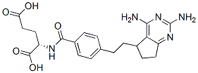 N-(4-(2-(2,4-diamino-6,7-dihydro-5H-cyclopenta(d)pyrimidin-5-yl)ethyl)benzoyl)glutamic acid CAS#: 149325-93-9