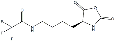 N-[4-[(4S)-2,5-dioxooxazolidin-4-yl]butyl]-2,2,2-trifluoro-acetamide CAS#: 42267-27-6