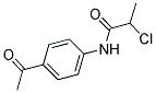 N-(4-ACETYLPHENYL)-2-CHLOROPROPANAMIDE CAS#: 156369-45-8