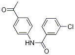 N-(4-Acetylphenyl)-3-chlorobenzamide CAS#: 342777-38-2