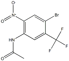 N-(4-BROMO-5-(TRIFLUOROMETHYL)-2-NITROPHENYL)ACETAMIDE CAS#: 157554-76-2