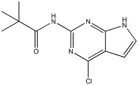 N-(4-CHLORO-7H-PYRROLO[2,3-D]PYRIMIDIN-2-YL)-2,2-DIMETHYLPROPIONAMIDE CAS#: 149765-15-1