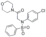 N-(4-CHLOROPHENYL)-N-(2-MORPHOLINO-2-OXOETHYL)BENZENESULFONAMIDE CAS#: 337922-50-6