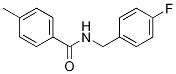 N-(4-Fluorobenzyl)-4-MethylbenzaMide, 97% CAS#: 331434-63-0