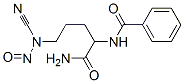 N-[4-(N-Cyano-N-nitrosoamino)-1-carbamoylbutyl]benzamide CAS#: 42242-72-8