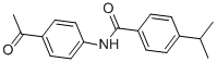 N-(4-acetylphenyl)-4-isopropylbenzamide CAS#: 352689-64-6