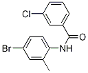 N-(4-bromo-2-methylphenyl)-3-chlorobenzamide CAS#: 330469-01-7