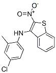 N-(4-chloro-2-methyl-phenyl)-2-nitro-benzothiophen-3-amine CAS#: 149338-14-7