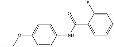 N-(4-ethoxyphenyl)-2-fluorobenzamide CAS#: 331445-15-9