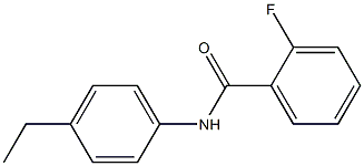 N-(4-ethylphenyl)-2-fluorobenzamide CAS#: 330469-19-7