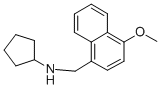N-[(4-methoxy-1-naphthyl)methyl]cyclopentanamine CAS#: 353778-46-8