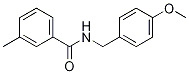 N-(4-methoxybenzyl)-3-methylbenzamide CAS#: 329937-59-9