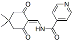 N-[(4,4-Dimethyl-2,6-dioxocyclohexylidene)methyl]isonicotinamide CAS#: 170944-57-7