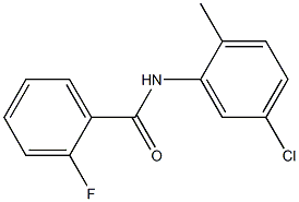 N-(5-chloro-2-methylphenyl)-2-fluorobenzamide CAS#: 331436-17-0