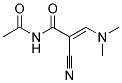 N-ACETYL-2-CYANO-3-(DIMETHYLAMINO)ACRYLAMIDE CAS#: 338753-65-4
