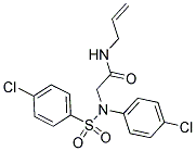 N-ALLYL-2-(4-CHLORO[(4-CHLOROPHENYL)SULFONYL]ANILINO)ACETAMIDE CAS#: 337922-03-9