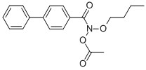 N-(Acetyloxy)-N-butoxy-(1,1'-biphenyl)-4-carboxamide CAS#: 145142-70-7