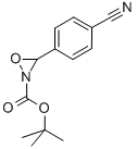 N-BOC-3-(4-CYANOPHENYL)OXAZIRIDINE CAS#: 150884-56-3