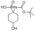 N-BOC-AMINO-(4-HYDROXYCYCLOHEXYL)CARBOXYLIC ACID CAS#: 369403-08-7