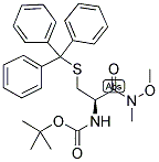 N-BOC-S-TRITYLCYSTEIN-N-METHOXY-N-METHYLAMIDE CAS#: 158861-38-2