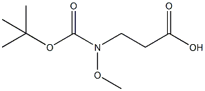 N-Boc-N-methoxy-3-aminopropionic acid CAS#: 172299-81-9