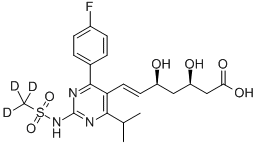N-DESMETHYL ROSUVASTATIN-D3 CAS#: 371775-74-5