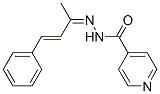 N-[[(E)-4-phenylbut-3-en-2-ylidene]amino]pyridine-4-carboxamide CAS#: 4813-12-1